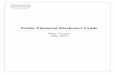 Public Financial Disclosure Guide Fin Disc Guide_PrintMay2018.pdfPublic Financial Disclosure Guide, Table of Contents 2 Version: 5/2018 Table of Contents Table of Contents..... 2