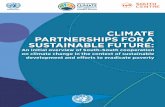 CLIMATE ˚ ˚ ˙˚ ˙ PARTNERSHIPS FOR A · 6 climate partnerships for a sustainable future The South Centre, working together with partners within the United Nations system and its