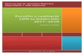 Poročilo o realizaciji LDN za šolsko leto 2017−2018 o ldn 17_18.pdf · slovenščina 46,24 55,60 +9,36 angleščina 51,06 63,49 +12,43 matematika 52,52 55,13 +2,61 Na NPZ v 9.