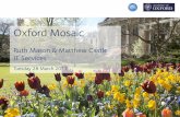 Oxford Mosaic - University of Oxford...The Oxford Mosaic Vision Simple but flexible •New websites are quick and easy to provision and build •Flexible build options so websites