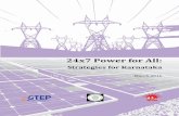 24x7 Power for All - SELCO Foundation · 2019-04-08 · 24x7 Power for All: Strategies for Karnataka CSTEP Deepthi Swamy Nihit Goyal Mohd. Saquib Karnataka Electricity Regulatory
