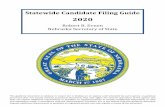 Statewide Candidate Filing Guide Candidate Filing Guide.pdfdoes not impose additional requirements or penalties on regulated parties or include confidential information or rules and