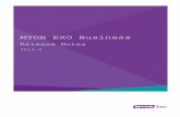 MYOB EXO Business Release Notes(2) - Accounting Software Solutions | MYOB … · 2015-11-25 · ResolvedIssues! 28! EXO!Business!Core!.....!28! EXO!CRM!..... .....!29!