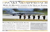 Issue No. 23 Vol. 5 | Marine Corps Air Station Iwakuni, Japan MAG … · 2012-10-12 · TINIAN, Commonwealth of the Northern Mariana Islands — Expeditionary air field technicians