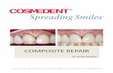 Composite Repair · COMPOSITE REPAIR Cosmedent, Inc –401 N Michigan Ave., Chicago, IL 60611 - –1-800-621-6729 Dr. Buddy Mopper