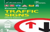 Know Your TRAFFIC · Level crossing signs and signals 26 Tram signs, signals and road markings 30 Bus and cycle signs and road markings 32 Pedestrian zone signs 37 On-street parking