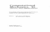 Computational - GBV · New Shape Model and its Application to the Prediction of Mechanical Behavior ... Hybrid Stress Finite Element Formulation for Elastic-Plastic Large Deformations
