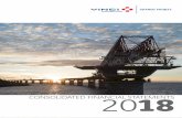 2018 VINCI Construction Grands Projets consolidated ... · VINCI CONSTRUCTION GRANDS PROJETS 7 CONSOLIDATED FINANCIAL STATEMENTS 2018 KEY FIGURES Tunnels 235.8 Roads 48.4 Bridges