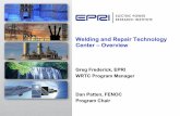 Welding and Repair Technology Center -Overview.WELDING & REPAIR TECHNOLOGY CENTER. WRTC Strategic Plan •WRTC Strategic Plan (Roadmaps) –Technology gaps were identified in the area