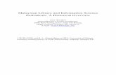 Malaysian Library and Information Science Periodicals: A ... libraries with small collection of sacred