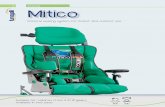 4 Seating Mitico - plasting-ortopedija.hr · 4 Seating Postural seating system for indoor and outdoor use Mitico Suitable for children from 3 to 12 years Available in two sizes. 5