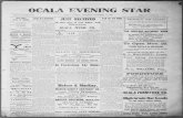 Ocala Evening Star. (Ocala, Florida) 1906-11-15 [p PAGE ...ufdcimages.uflib.ufl.edu/UF/00/07/59/08/02207/00524.pdf · Pres-tonTypewriters Meiver FAR-MSTAF CEI-H Open Grade Goods OCALA