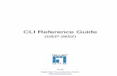 CLI Reference Guidedownload.level1.com/level1/manual/GEP-2652-v1_CLI_v1.0.pdf · sectionsin thisguide so that you are familiarwith all of its software features. Who Should Read This