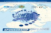 sponsorship packagessbf.talkb2b.net/upload/Attachment/File/2018_02/SBF_2018... · 2018-02-20 · Bakir Izetbegovic, Chairman of the Presidency of Bosnia and Herzegovina Dr. Dragan