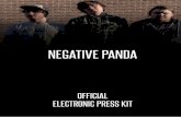 NEGATIVE PANDA - Amazon Web Services · Negative Panda is a three-piece grunge-punk outfit hailing from Leeds in the North of England. The band was originally formed in 2011 and -