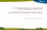 Goulburn Broken Catchment Management Authority · 2019-01-24 · impacts and soil erosion as well as protecting soil health, waterways, riparian vegetation and remnants that contribute