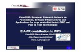 CoreGRID: European Research Network on Foundations ...marcod/WP3homepage/slides14/EIA-FRslides.pdf · European Research Network on Foundations, Software Infrastructures and Applications
