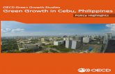 OECD Green Growth Studies Green Growth in Cebu, Philippines · urban system in Metro Cebu. Increasing vehicle ownership and use of private vehicles is contributing to traffic congestion