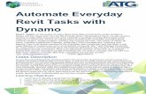 Automate Everyday Revit Tasks with Dynamo · Automate Everyday Revit Tasks with Dynamo Paul F. Aubin —is the author of many Revit book titles including the Aubin Academy Series