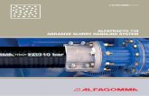 ALFATRACTO 719 ABRASIVE SLURRY HANDLING SYSTEM€¦ · Flanges: elliptical drilling pattern compatible with • EN 1092-1 PN10 • ANSI ASME B16.5 ASA150 • AS 2129 TABLE D-E Refer