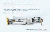 Slitter Rewinder with overlapping Centre-Winding ... BOPP, CPP, PET, LDPE, HDPE Slitter Rewinder with overlapping Centre-Winding Shafts ASEPTIC PACKAGING FILM PAPER AND BOARD ALUFOIL