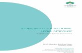 Elder Abuse – A National Legal Response · Elder Abuse – A National Legal Response has 432 pages and makes 43 Recommendations. The ALRC chose the concepts of dignity, autonomy