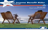 Lifetime Income Benefit Rider - American Equity Investment ... Lifetime Income Benefit Features The Lifetime Income Benefit Rider (LIBR) allows you to take a lifetime income from your