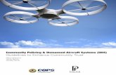 Community Policing & Unmanned Aircraft Systems (UAS) … · 2018-01-02 · UAS Standard Operating Procedure 238 Appendix 13 Arlington (Texas ... viii ix Community Policing & Unmanned