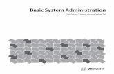 Basic System Administration · Basic System Administration xiv VMware, Inc. About This Book This manual, Basic System Administration, describes how to start and stop the Virtual Infrastructure