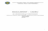 REGULAMENT – CADRU · 2011-02-14 · relansare a zootehniei româneşti, prin metode moderne de creştere, reproducţie, selecţie, omologare şi ameliorare a animalelor de interes