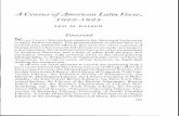 A Census of American Latin Ferse · 2015-02-25 · A Census of American Latin Ferse ^ 1625-1825 LEO M. KAISER Foreword JNo AT TEMPT has yet been made tolist the extant Latin verse