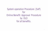 System operation Procedure (SoP) for Online Benefit ...bocboard.labdirodisha.gov.in/Building/homecontent/DLO_Level_SoP_Benefit.pdf · System operation Procedure (SoP) for Online Benefit