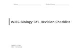 WJEC Biology BY1 Revision Checklist - thiacin.comthiacin.com/AS/BY1 revision checklist.pdf · 7.5. Can you draw a diagram to show facilitated diffusion occurring. Active Transport
