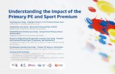 Understanding the Impact of the Primary PE and Sport Premium PE and Sport... · Ponteland PE and School Sport Programme. • External PE specialists work alongside class teachers