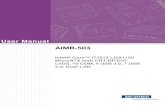 AIMB-503 User Manual Ed.1 - Advantechdownloadt.advantech.com/.../AIMB-503_user_manual_Ed1.pdf · 2017-08-03 · AIMB-503 User Manual vi Product Warranty (2 years) Advantech warrants