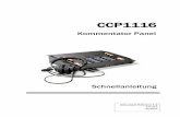 Benutzerhandbuch DPL - Riedel Communications · 2016-04-15 · this manual is accurate. ... 12 5.3 Kommentator Audiopatch Einstellungen ... Hinweis: Ab der Director Version 6.60 wird
