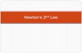 Newton’s 2nd Law - MR. D PHYSICSmrdphysics.weebly.com/.../newtons_2nd_and_3rd_law.pdf · 2018-10-12 · Applying Newton’s 2nd Law 1. Draw a free body diagram 2. For any forces