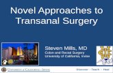 Novel Approaches to Transanal Surgery · 2015-04-14 · Discover Teach Heal Discover Teach Heal •50 patients underwent attempted salvage surgery after LE for T1 and T2 cancers –Salvage