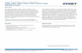 Tantalum Through-Hole Capacitors – Radial Dipped T350, T351, … · 2020-02-03 · © KEMET Electronics Corporation • KEMET Tower • One East Broward Boulevard. Fort Lauderdale,
