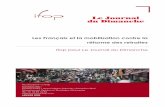 Les Français et la mobilisation contre la réforme des retraites · 2020-01-06 · Ifop pour Le Journal du Dimanche Les Français et la mobilisation contre la réforme des retraites