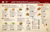 1907CP B4 eng Sinhala ol...M ountain O cean MOS BURGER ecømmenðeð/Uenu Tobikiri Cheese Burger @ð5Ô66 ôeå ôbob Japanese-style sauce, onion, domestic cheese, domestic beef &