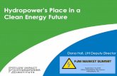 Hydropower’s Place in a - RTO InsiderLIHI Governance –minimum 50% NGO representation 4 Hydropower's Place in a Clean Energy Future, Dana Hall, LIHI Deputy Director Current LIHI