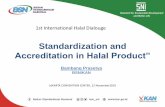 Standardization and · ISO 17025 ISO, CODEX ACCSQ Comparison measurements Proficiency tests BIPM APMP ISO Guide 62, 65, etc traceability ISO 9000, ISO 14000, HACCP, etc Product certification