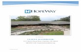 Client Handbook - Hopeway · Version Date: 06/21/2017 CLIENT HANDBOOK 1717 Sharon Road West, Charlotte, NC 28210 980.859.2106 | hopewayfoundation.org Credit: Elizabeth Rhoads