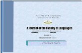 Faculty of Languages - كلية اللغات-جامعة طرابلسlan1.uot.edu.ly/upload/1499415273-d975c.pdf · 2017-07-07 · Journal of the Faculty of Languages (JFL) is a biannual
