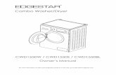Edgestar Combo Washer Dryer · 2017-08-29 · EdgeStar Combo Washer/Dryer ii General Safety Do not wash articles that have been previously cleaned in, washed in, soaked in, or spotted