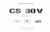 USER’S MANUAL · 1 INTRODUCTION 1.1 The birth of the Yamaha CS-80 7 1.2 Why a virtual CS-80? 10 1.3 A better emulation thanks to TAE 11 1.3.1 Aliasing-free oscillators 11 1.3.2