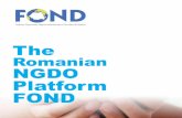 Romanian NGDO Platform FOND - Contact person: Ionut Sibian, Executive Director, e-mail: office@fdsc.ro,