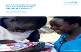 STANDARDS FOR ECD PARENTING PROGRAMMES · 2018-11-22 · programmes should cover five domains of nurturing care: caregiving, stimulation, support and responsiveness, structure, and