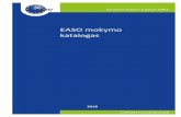 EASO mokymo katalogas...EASO MOkyMO kATALOgAS — 7 Įvadas į EASO mokymo programą Viena EASO pareigų, apibrėžtų Reglamento (ES) Nr. 439/2010 (to-liau – EASO reglamentas) 6